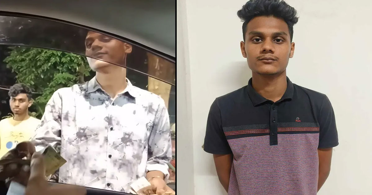 ধানমন্ডিতে গাড়ি থেকে চাঁদা আদায়, অভিযুক্ত সেই যুবক আটক