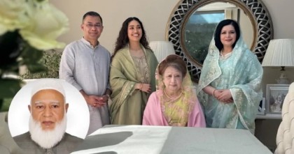লন্ডনে তারেক রহমানের বাসায় গেলেন জামায়াত আমির