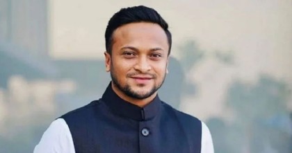 আমি আমার আসনে দাঁড়ালে কেউ জিততে পারবে না, চ্যালেঞ্জ সাকিবের