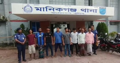 শিল্পী মানবেন্দ্রর বাড়িতে আগুনের ঘটনায় গ্রেপ্তার ৮