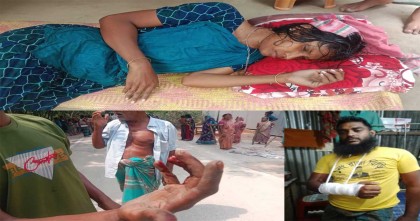 মানিকগঞ্জে বালু ব্যবসা নিয়ে দ্বন্দ্ব, এলাকারবাসীর ওপর হামলার অভিযোগ