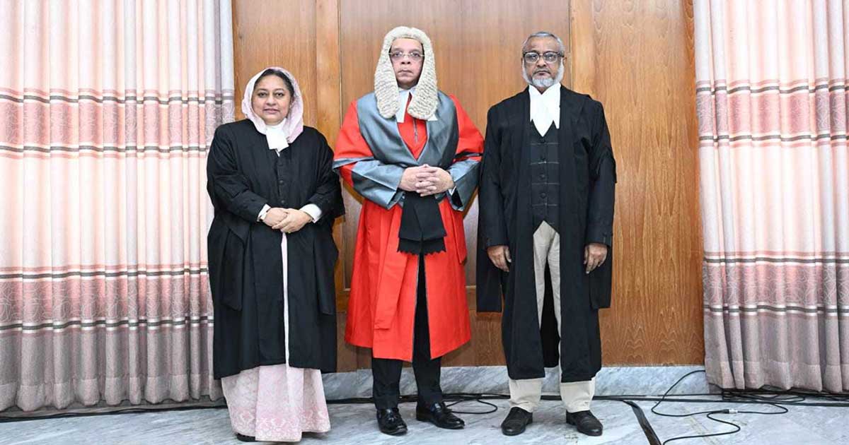 আপিল বিভাগের নতুন দুই বিচারপতিকে সংবর্ধনা  