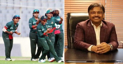 টাইগ্রেস মেয়েরা বিশ্বমঞ্চে বাংলাদেশকে গর্বিত করবে: বিসিবি সভাপতি