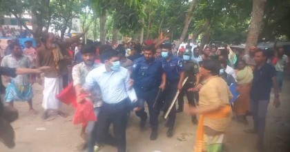 মাদকবিরোধী অভিযানে গিয়ে লাঞ্চিত হলেন ম্যাজিস্ট্রেট