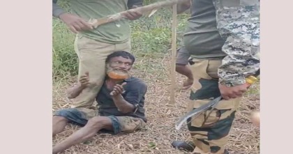 দুই বাংলাদেশিকে ধরে নিয়ে ভারতে নির্যাতন, ভিডিও ভাইরাল