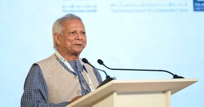 ফিলিস্তিন ও রোহিঙ্গাদের নিয়ে বিশ্বকে যে বার্তা দিলেন প্রধান উপদেষ্টা