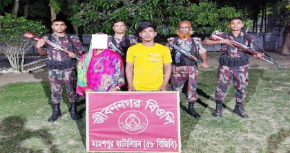চুয়াডাঙ্গা সীমান্ত থেকে দুই ভারতীয় নাগরিক আটক

