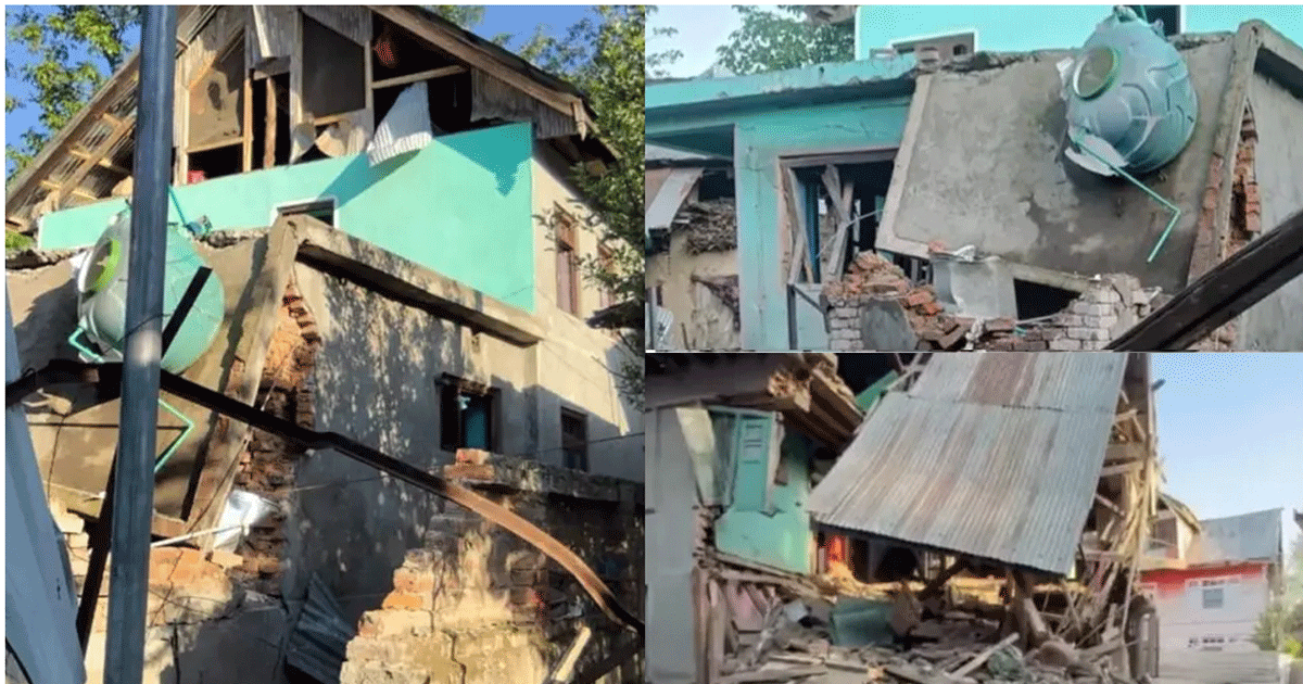 কাশ্মির হামলায় অভিযুক্ত দুই বিদ্রোহীর বাড়ি ধ্বংস করেছে ভারত
