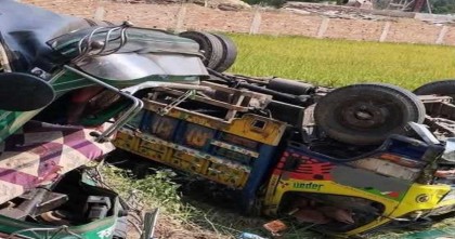 রামুতে ট্রাক-সিএনজি মুখোমুখি সংঘর্ষে চালক নিহত