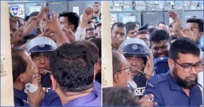 আদালত পাড়ায় আনিসুল হককে আইনজীবীদের চড়-থাপ্পড়