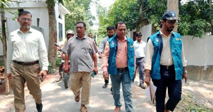 জাজিরায় এলজিইডির সড়ক নির্মাণে অনিয়মের অভিযোগে দুদকের অভিযান