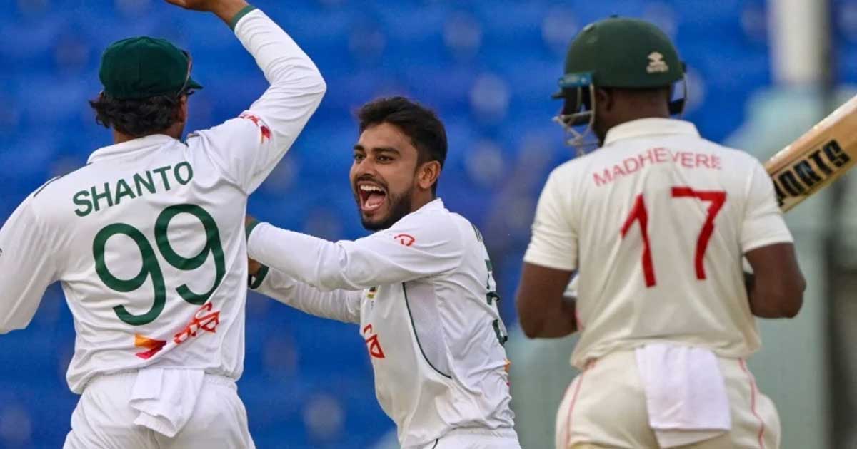 দেশের মাটিতে টেস্ট জয় বাংলাদেশের