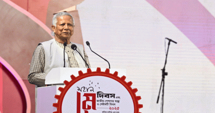 শ্রমিকের সুরক্ষা নিশ্চিত করতে সরকার প্রতিশ্রুতিবদ্ধ: প্রধান উপদেষ্টা
