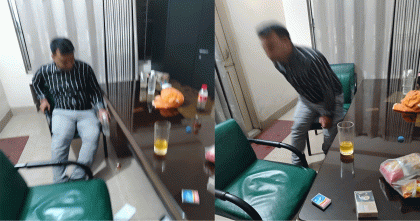 রাত হলেই বেলকুচি পৌরসভায় বসে মাদকের আসর