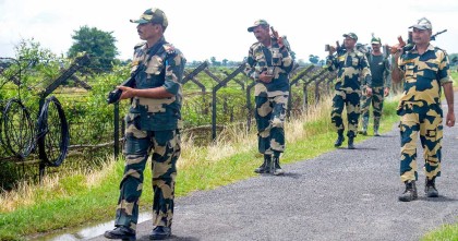 বাংলাদেশ সীমান্তের কাছে নিরাপত্তা জোরদার ভারতের