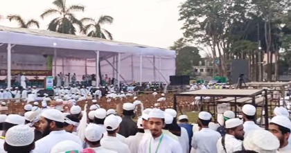 সোহরাওয়ার্দী উদ্যানে জড়ো হচ্ছেন হেফাজতের নেতাকর্মীরা