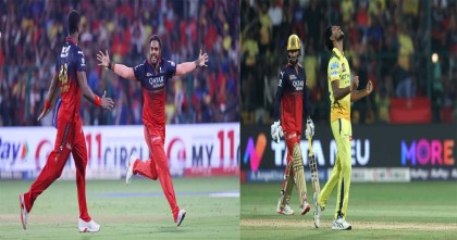 শেষ ওভারের থ্রিলার জয়ে প্লে-অফে এক পা বেঙ্গালুরুর
