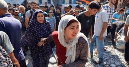 গাজায় ইসরায়েলি বর্বর হামলায় আরও ৪০ ফিলিস্তিনি নিহত