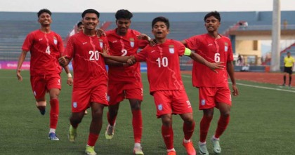 মালদ্বীপের বিপক্ষে ২-২ গোলে ড্র করেছে বাংলাদেশ 
