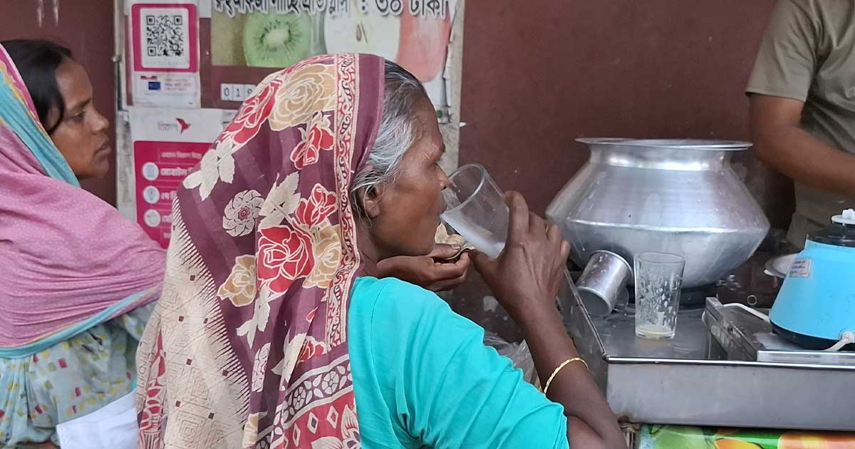 প্রচণ্ড তাপদাহে বিপর্যস্ত নীলফামারীর জনজীবন