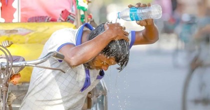 তীব্র তাপপ্রবাহে পুড়ছে চুয়াডাঙ্গা