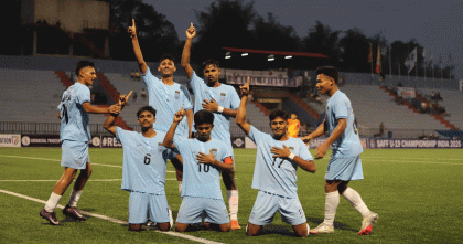 ভুটানকে ৩ গোলে হারিয়ে সেমিফাইনালে বাংলাদেশ