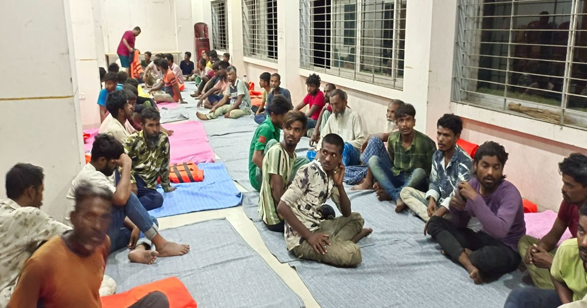 ৭৮ জনকে সুন্দরবনের চরে ফেলে গেলো বিএসএফ