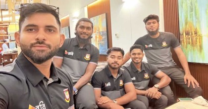 আরব আমিরাতের উদ্দেশ্যে বাংলাদেশ ক্রিকেট দল  