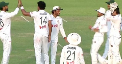 খালেদের ৬ উইকেট, ২৫৬ রানে অলআউট নিউজিল্যান্ড ‘এ’