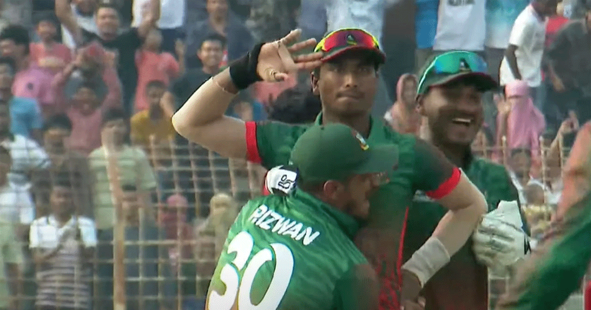 দক্ষিণ আফ্রিকাকে হারিয়ে সিরিজ জয় বাংলাদেশের