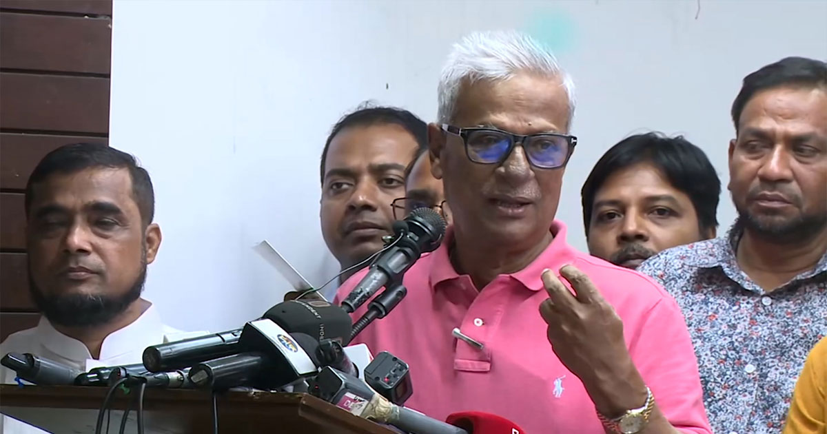 জনগণের রোষানলে পড়ার আগে নির্বাচন দেয়ার আহ্বান জয়নুল আবদিন ফারুকের