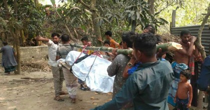 সিঁধ কেটে ঘরে ঢুকে নারীকে শ্বাসরোধ করে হত্যা