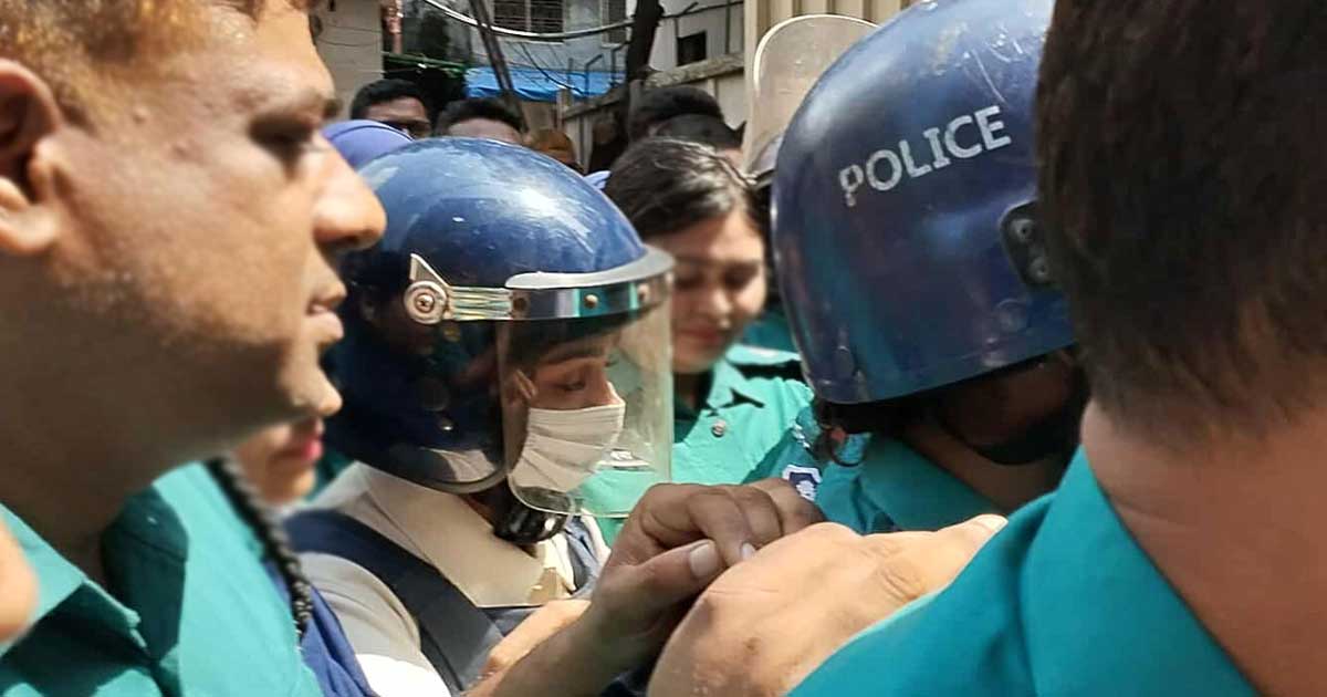নুসরাত ফারিয়াকে কারাগারে পাঠানোর আদেশ
