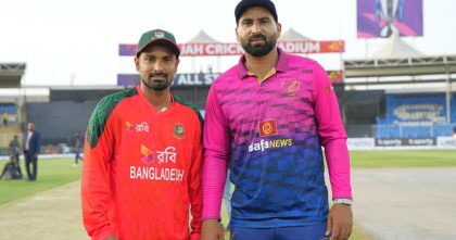 টস হেরে ব্যাটিংয়ে বাংলাদেশ, একাদশে রিশাদ-নাহিদ