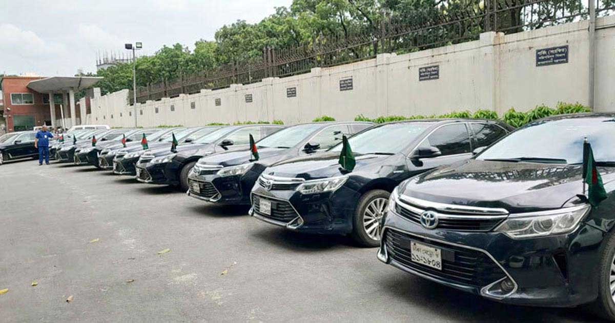 উপদেষ্টাদের জন্য ২৫ গাড়ি কেনার প্রস্তাব ফিরিয়ে দিল সরকার