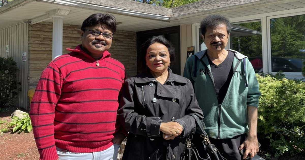 কুমার বিশ্বজিতের ছেলেকে দেখতে গেলেন সাবিনা ইয়াসমিন