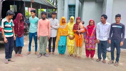 ভূরুঙ্গামারী সীমান্তে ১২ বাংলাদেশিকে পুশইন