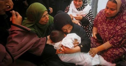 ইসরায়েলি হামলায় গাজায় একদিনে ৮১ ফিলিস্তিনি নিহত