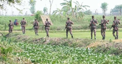 ২০০১ সালের পর আবারো বড়াইবাড়ি সীমান্তে বি‌এসএফের গু‌লি