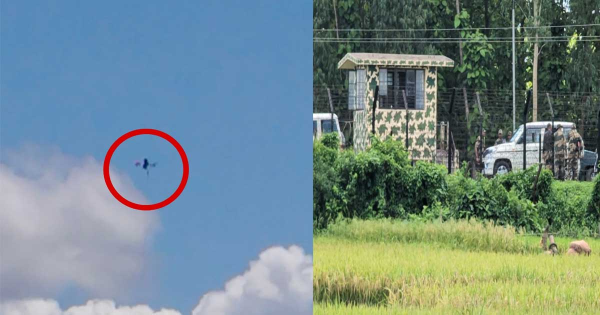 বাংলাদেশের আকাশে চক্কর দিয়ে গেলো ভারতের তিনটি ড্রোন