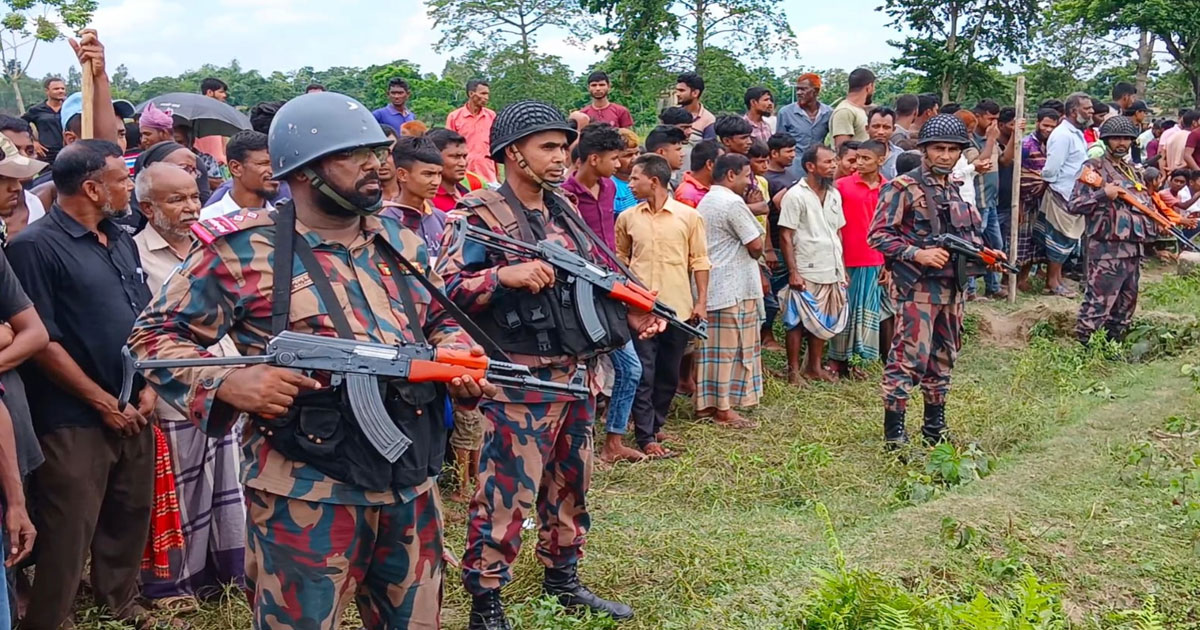 লালমনিরহাটের ৫ সীমান্তে পুশ-ইন, বিজিবির বাঁধা