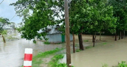 ফেনীতে ২৪ ঘণ্টায় ১৫৯ মি. মি. বৃষ্টি