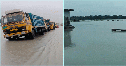 লঘুচাপের প্রভাবে পটুয়াখালীর গলাচিপায় যোগাযোগ বিচ্ছিন্ন