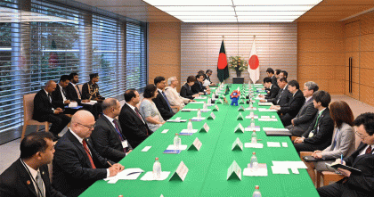 প্রতিরক্ষা সরঞ্জাম ও প্রযুক্তি হস্তান্তর সংক্রান্ত চুক্তিতে একমত বাংলাদেশ-জাপান