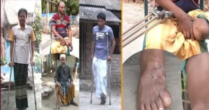 স্প্রে দিয়ে পা অবশ করে বন্দুকের নল ঠেকিয়ে গুলি করে চলতো পুলিশি বীভৎসতা