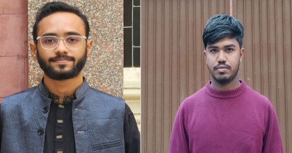 জবিতে আমার দেশ পাঠকমেলার নেতৃত্বে হাসনাত-আকরাম