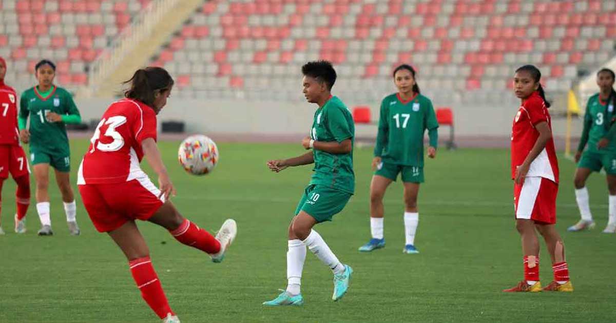 ইন্দোনেশিয়াকে রুখে দিলো বাংলাদেশ

