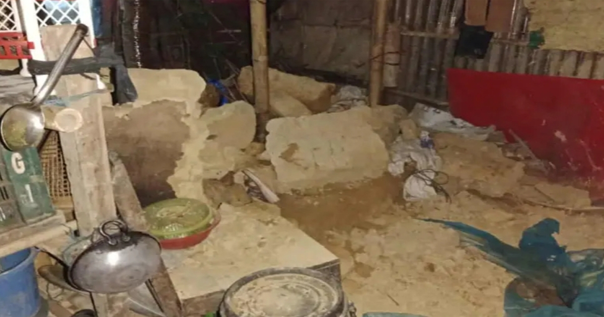 উখিয়ায় দেয়াল ধসে রোহিঙ্গার মৃত্যু