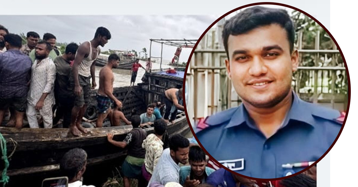 মেঘনায় ট্রলার ডুবির ২দিন পরও খোঁজ মেলেনি পুলিশ সদস্যসহ ২জনের 