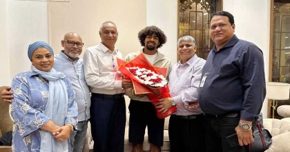 সিঙ্গাপুরের বিপক্ষে ম্যাচ খেলতে ঢাকায় হামজা